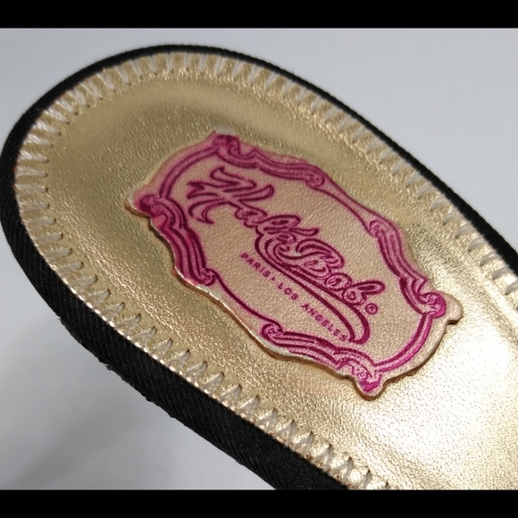 Hale Bob Open-toe, Bow, Glitter Heels Size 8 - Picture 7 of 8